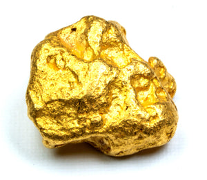5.887 GRAMS AUSTRALIAN NATURAL PURE GOLD NUGGET GENUINE 94-98% PURE (#AU112)