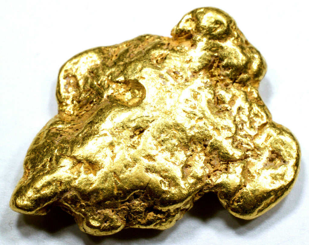 6.050 GRAMS ALASKAN YUKON NATURAL PURE GOLD NUGGET GENUINE (#N909) A GRADE - Liquidbullion