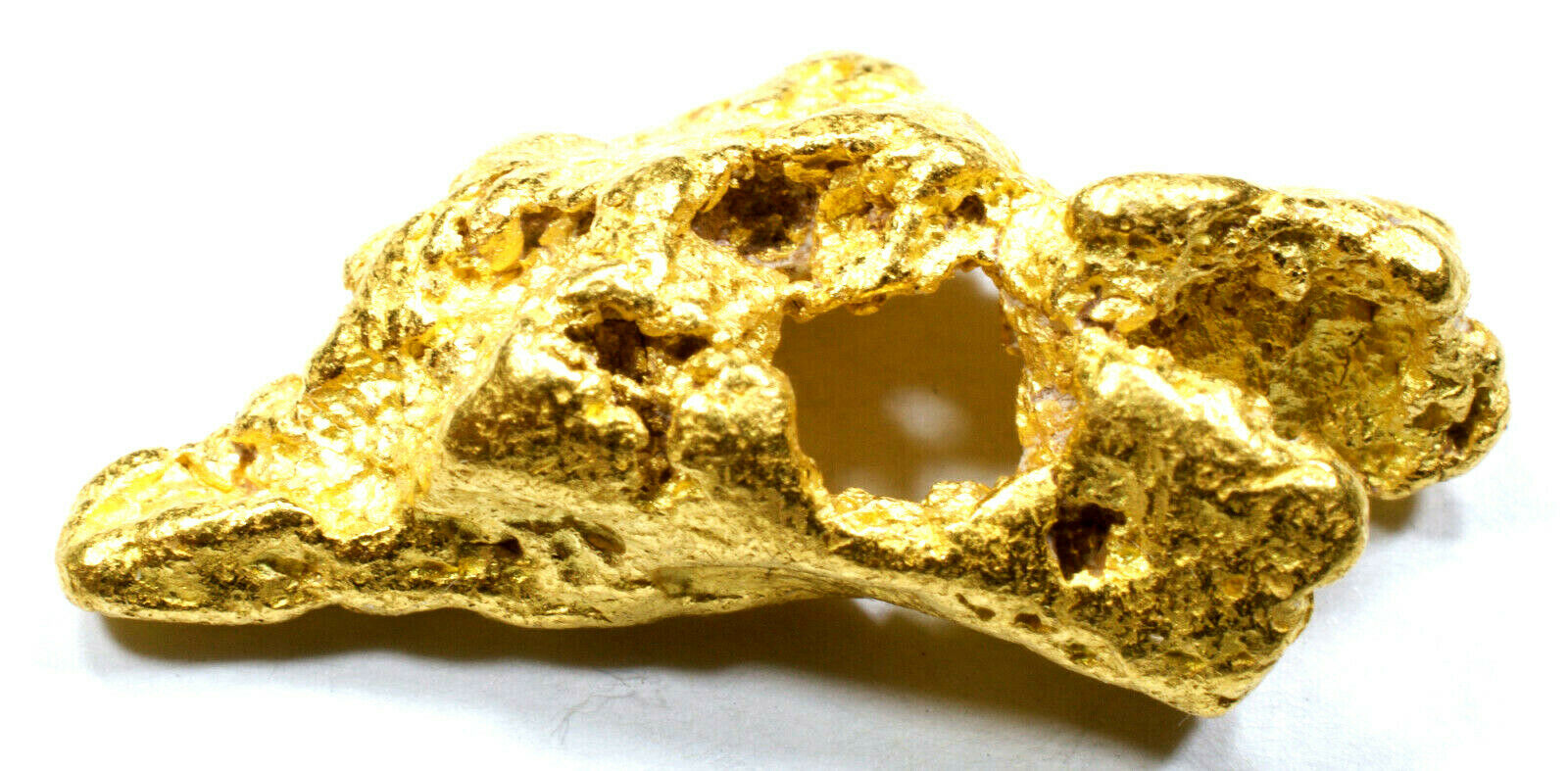 6.124 GRAMS AUSTRALIAN NATURAL PURE GOLD NUGGET GENUINE 94-98% PURE (#AU801) A GRADE - Liquidbullion