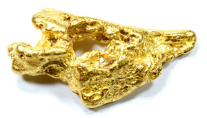 6.124 GRAMS AUSTRALIAN NATURAL PURE GOLD NUGGET GENUINE 94-98% PURE (#AU801) A GRADE - Liquidbullion