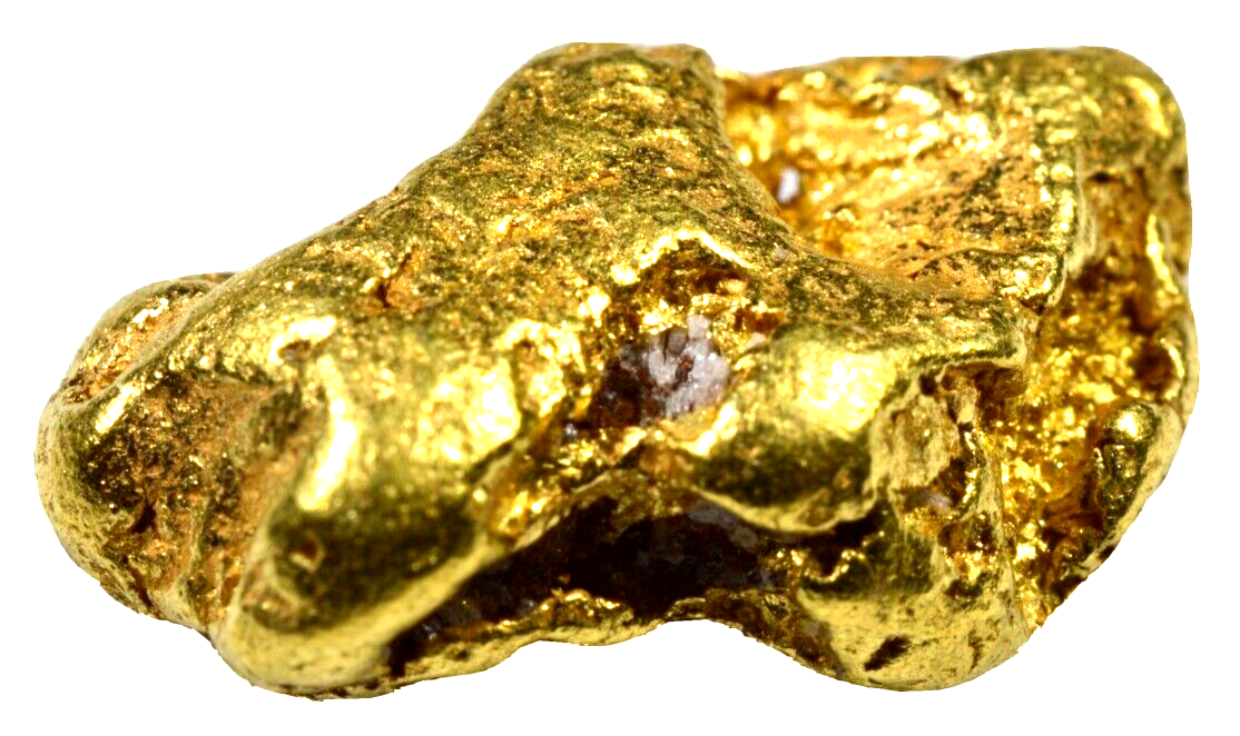 6.550 GRAMS ALASKAN YUKON BC NATURAL PURE GOLD NUGGET GENUINE (#N956)