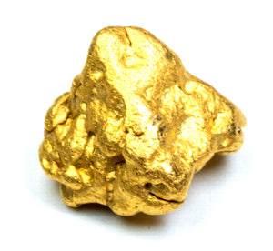 6.606 GRAMS AUSTRALIAN NATURAL PURE GOLD NUGGET GENUINE 94-98% PURE (#AU113)