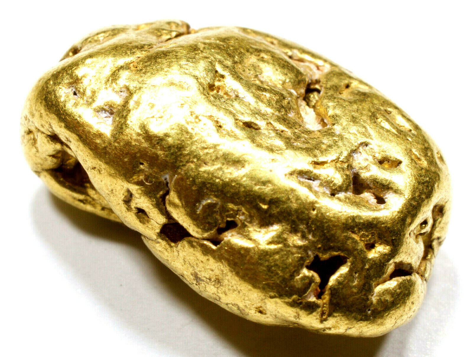 7.012 GRAMS ALASKAN YUKON NATURAL PURE GOLD NUGGET GENUINE (#N902) - Liquidbullion