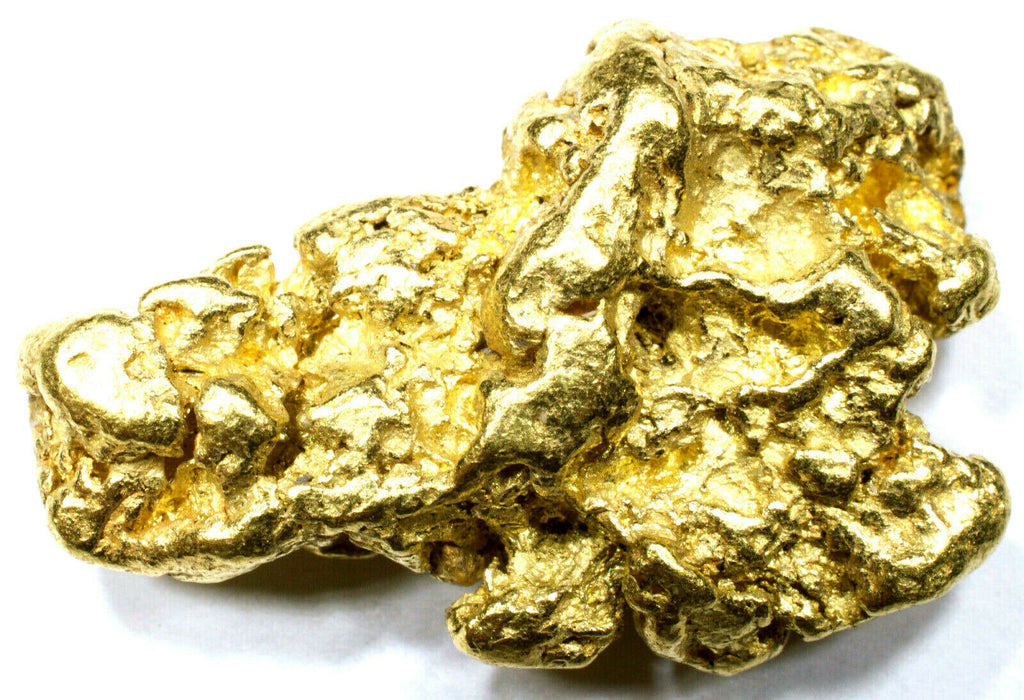 7.568 GRAMS ALASKAN YUKON NATURAL PURE GOLD NUGGET GENUINE (#N910) A GRADE - Liquidbullion