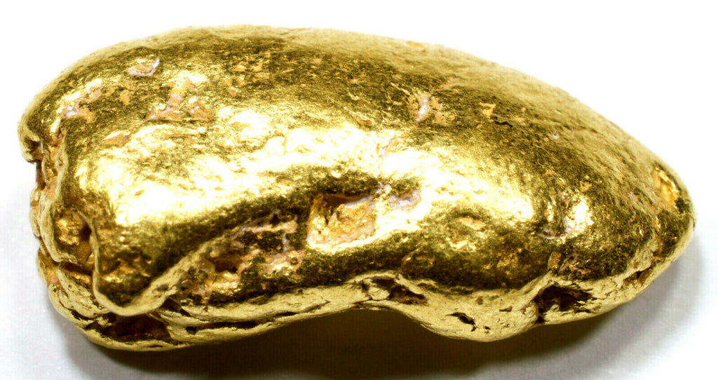 7.676 GRAMS ALASKAN YUKON NATURAL PURE GOLD NUGGET GENUINE (#N903) - Liquidbullion