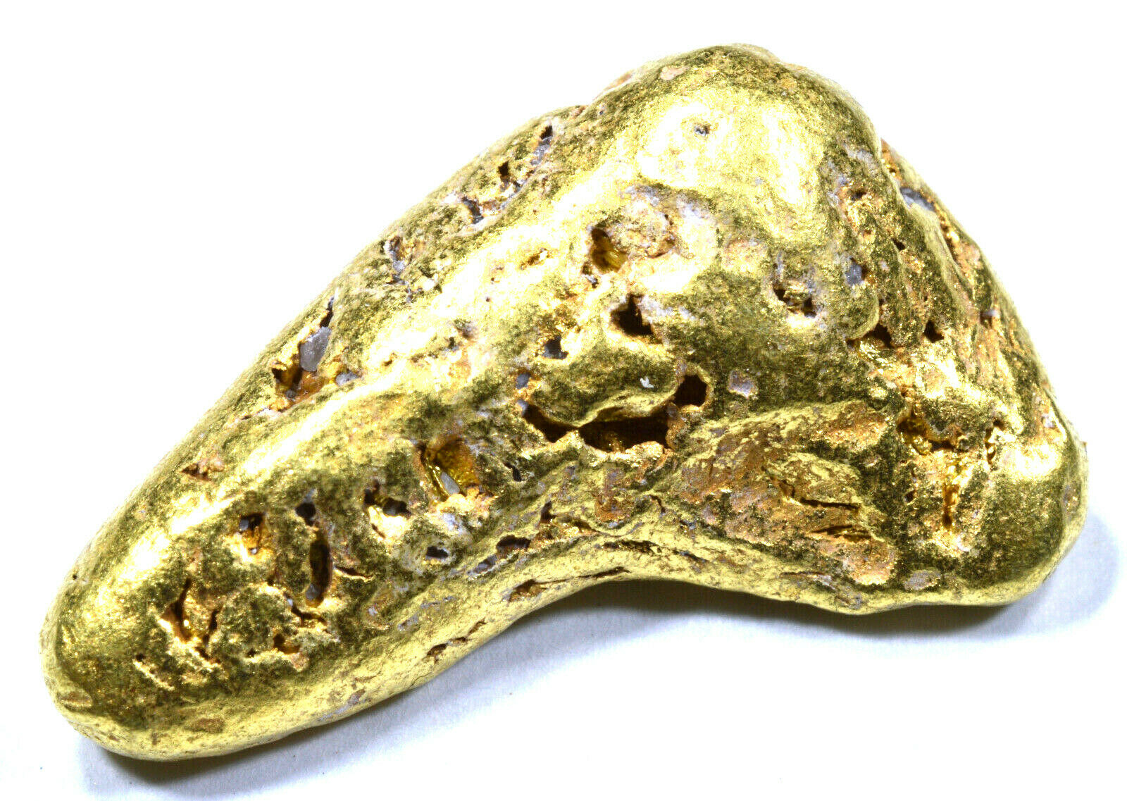 8.953 GRAMS ALASKAN YUKON NATURAL PURE GOLD NUGGET GENUINE (#N411) C GRADE