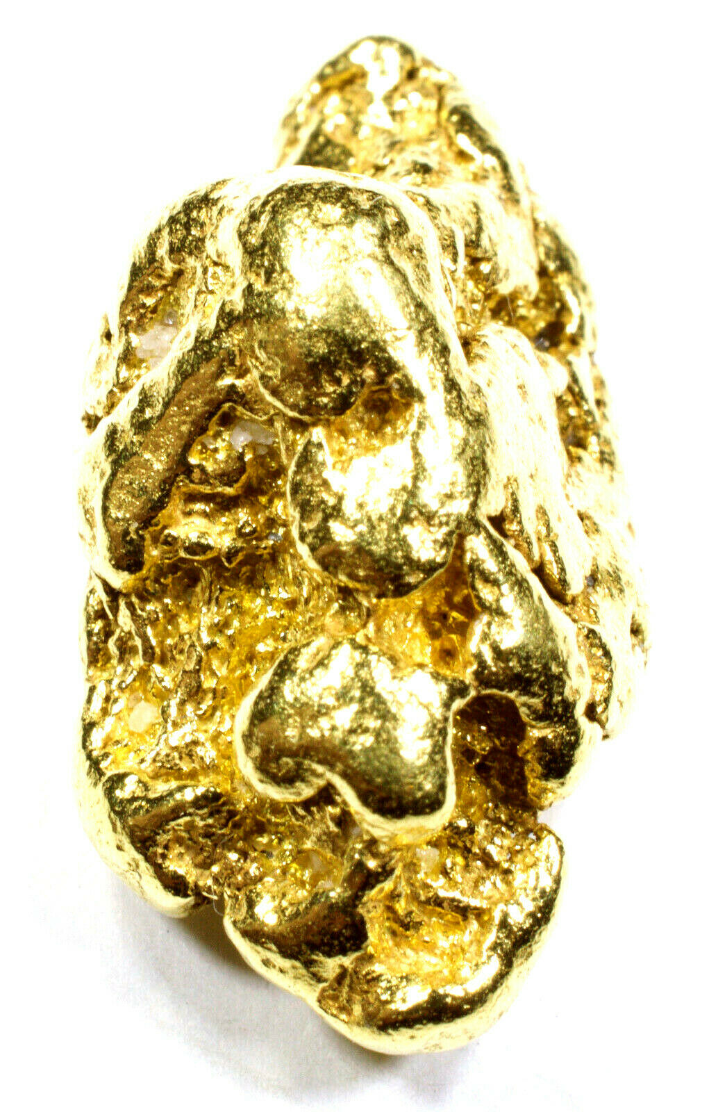 8.038 GRAMS ALASKAN YUKON NATURAL PURE GOLD NUGGET GENUINE (#N805) C GRADE