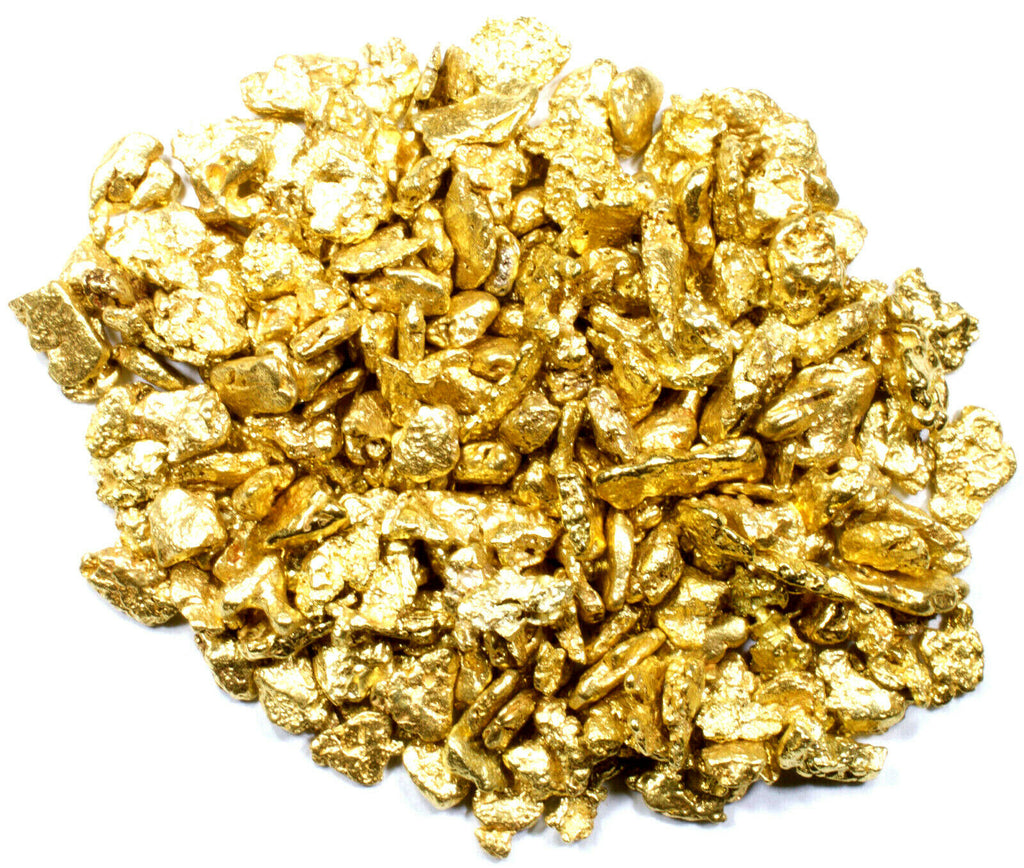 3.000 GRAMS ALASKAN YUKON BC NATURAL PURE GOLD NUGGETS #8 MESH - Liquidbullion