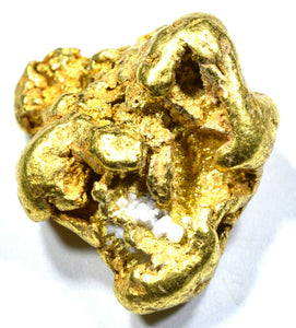 8.734 GRAMS ALASKAN YUKON NATURAL PURE GOLD NUGGET GENUINE (#N414) B GRADE