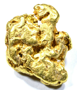 8.734 GRAMS ALASKAN YUKON NATURAL PURE GOLD NUGGET GENUINE (#N414) B GRADE