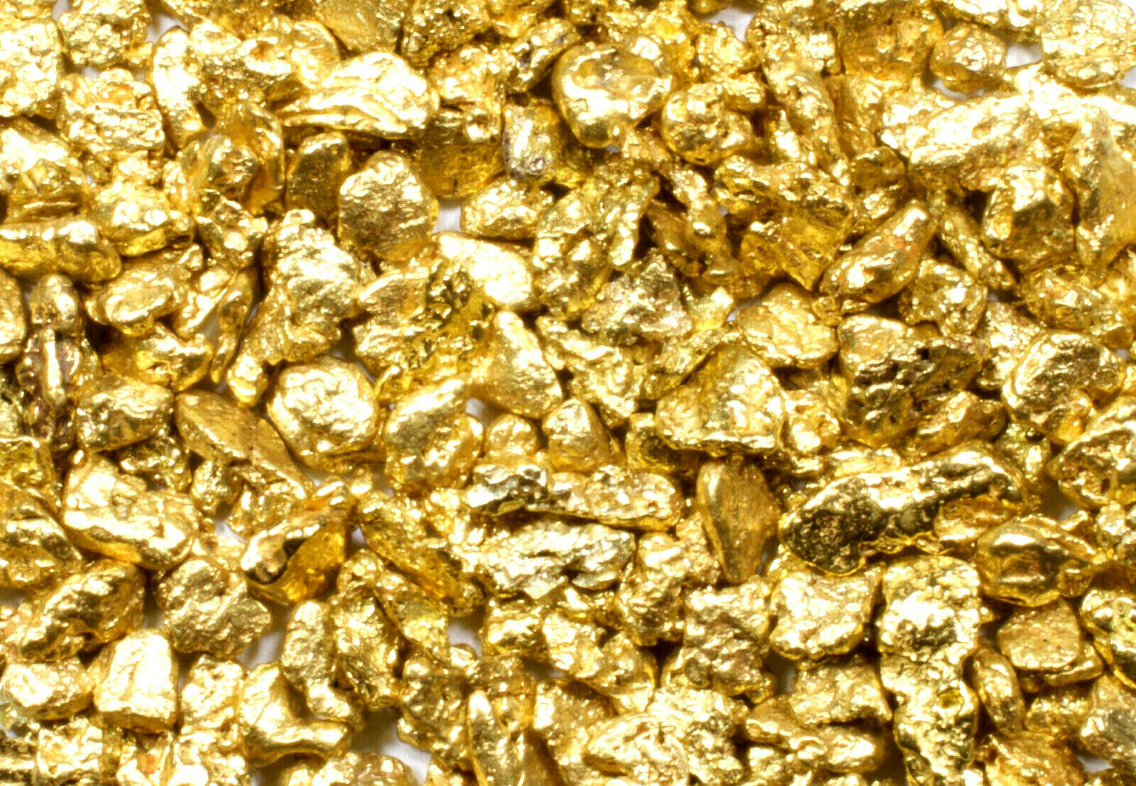 0.250 GRAMS ALASKAN YUKON BC NATURAL PURE GOLD NUGGETS #8 MESH - Liquidbullion