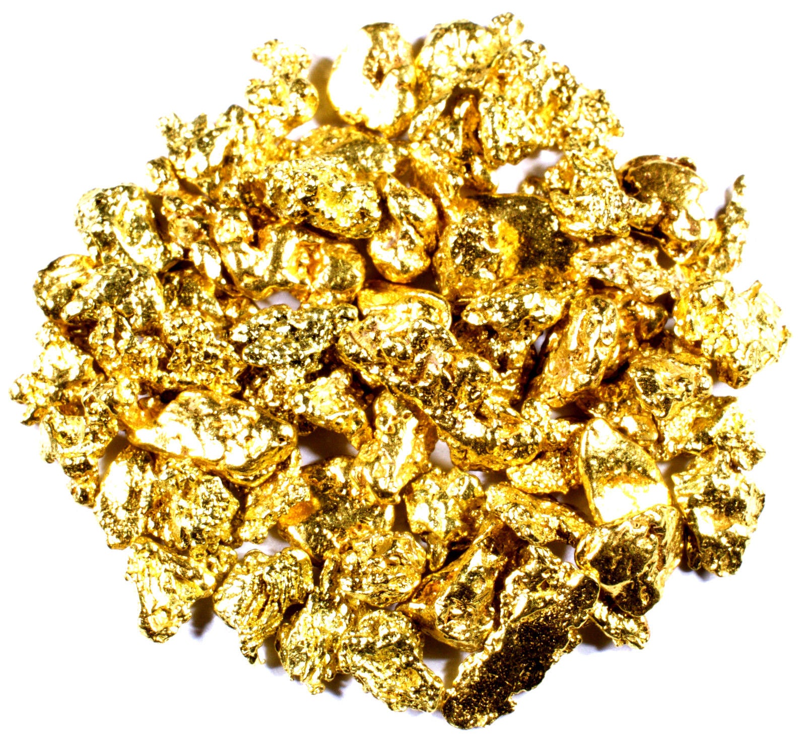 (5) .060+ ALASKAN YUKON BC NATURAL PURE GOLD NUGGETS .300+ GRAMS HAND PICKED LOT - Liquidbullion