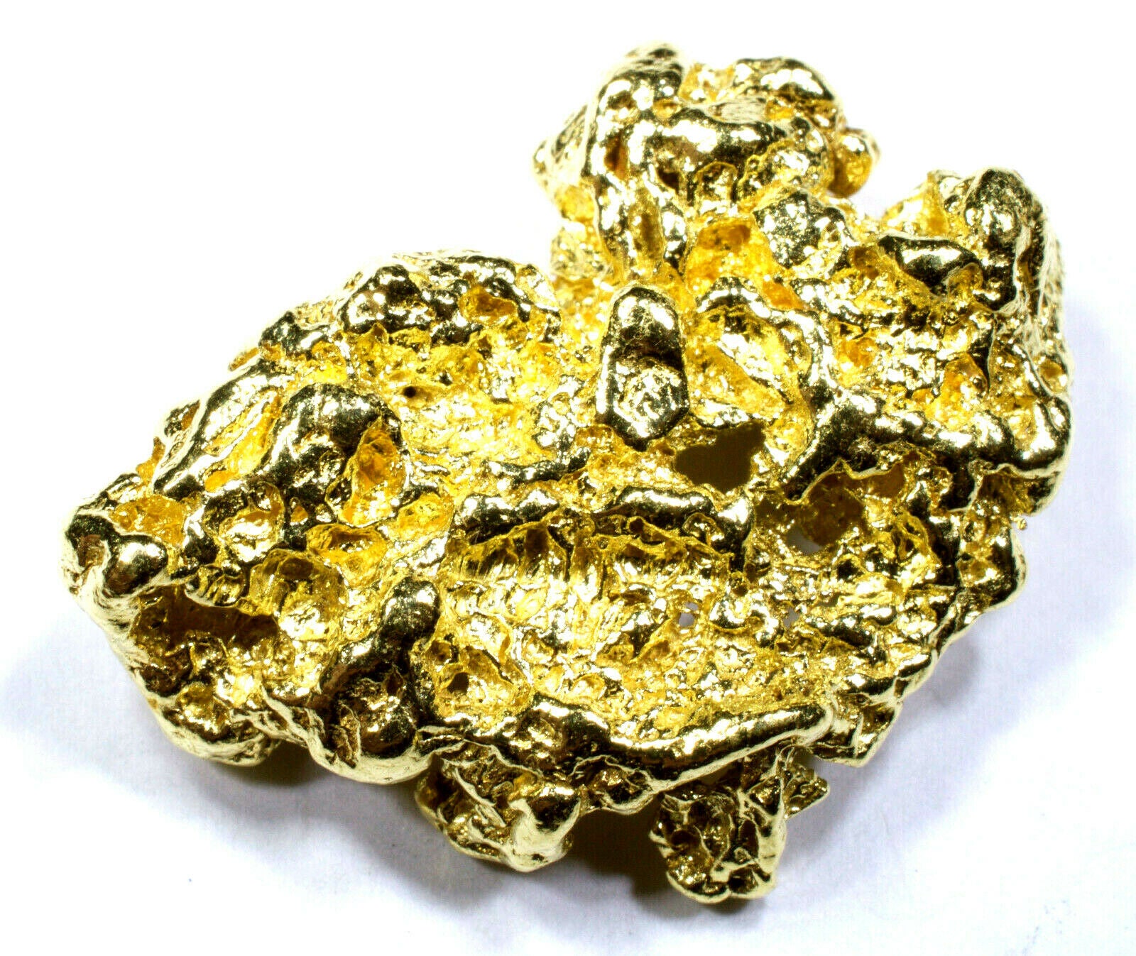 9.031 GRAMS ALASKAN YUKON BC NATURAL PURE GOLD NUGGET GENUINE (#N807) B GRADE