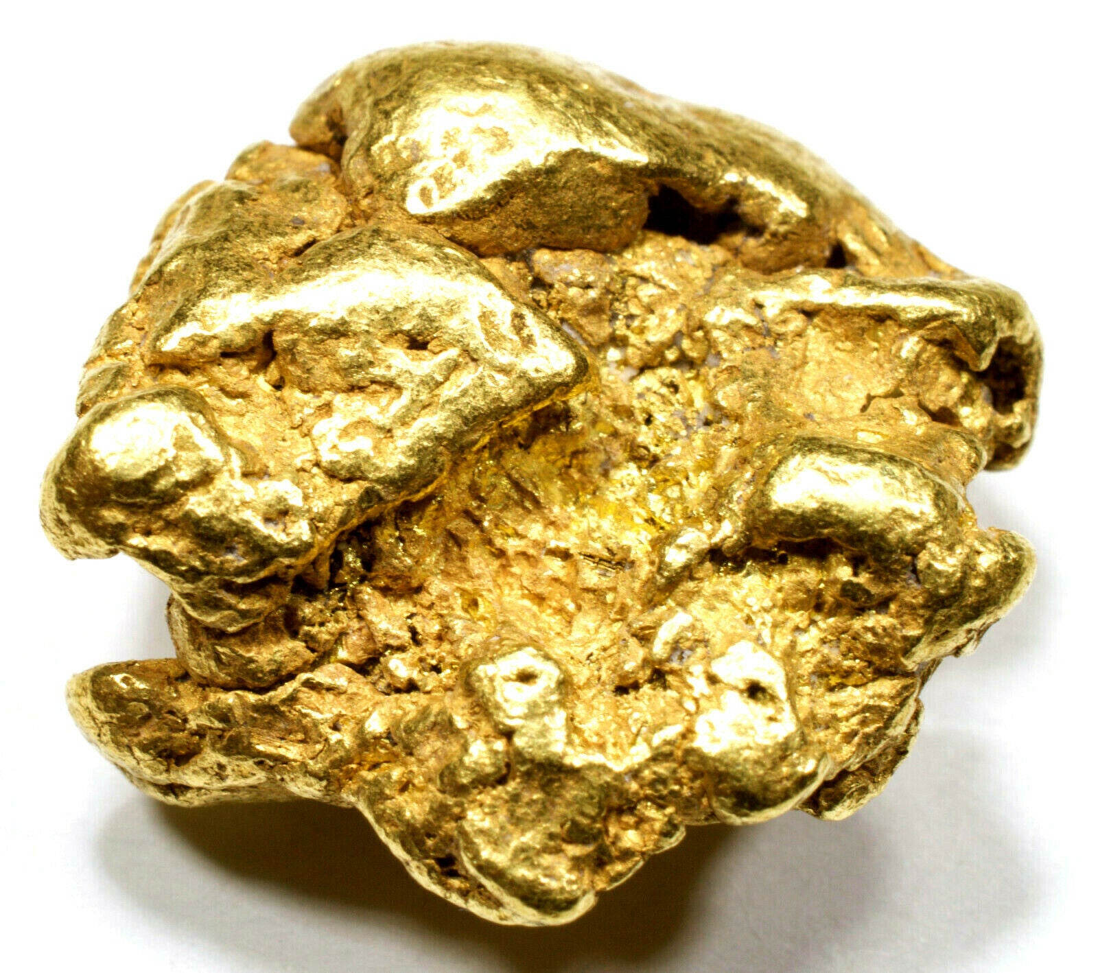 9.960 GRAMS ALASKAN YUKON NATURAL PURE GOLD NUGGET GENUINE (#N900) - Liquidbullion