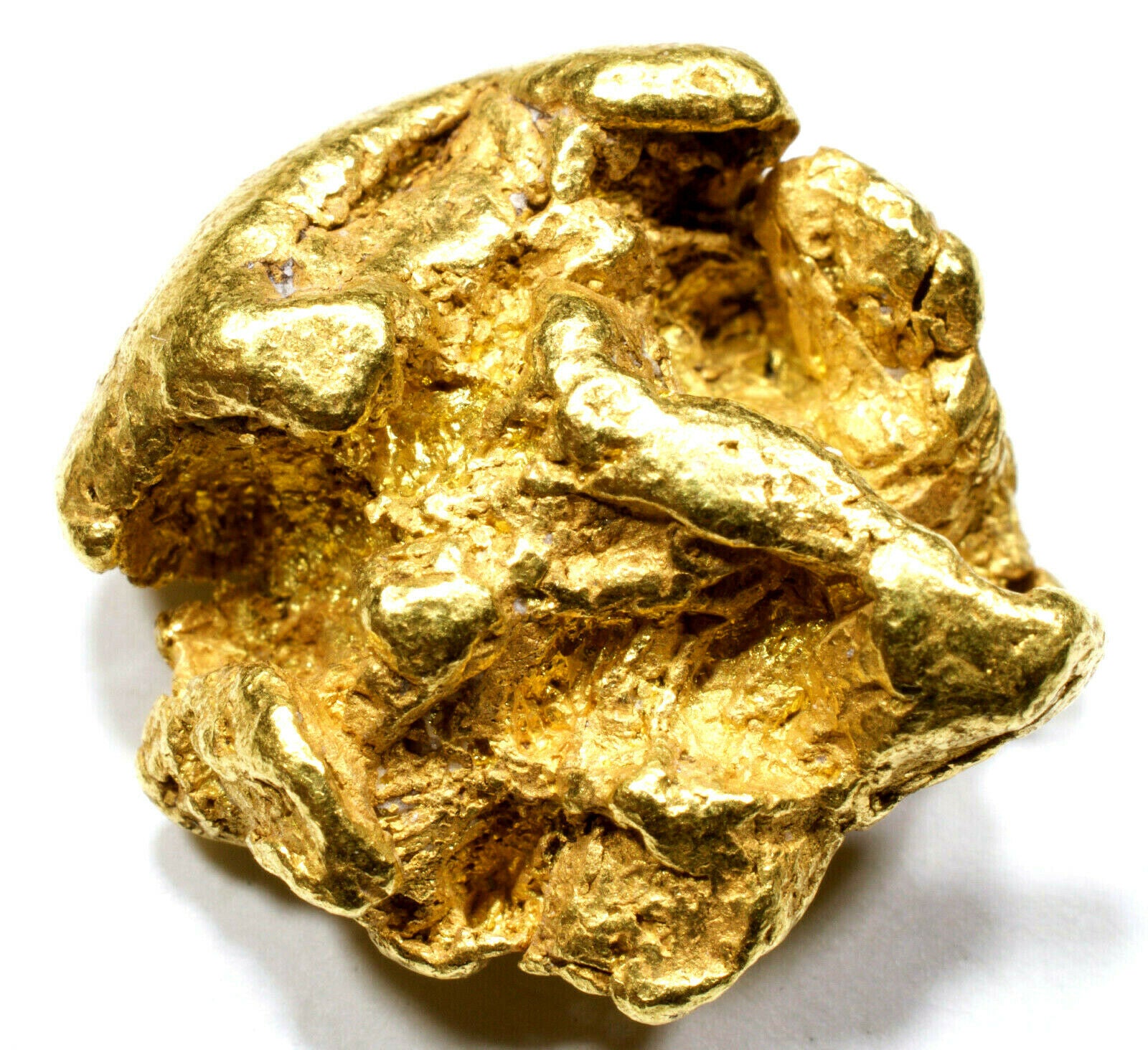 9.960 GRAMS ALASKAN YUKON NATURAL PURE GOLD NUGGET GENUINE (#N900) - Liquidbullion