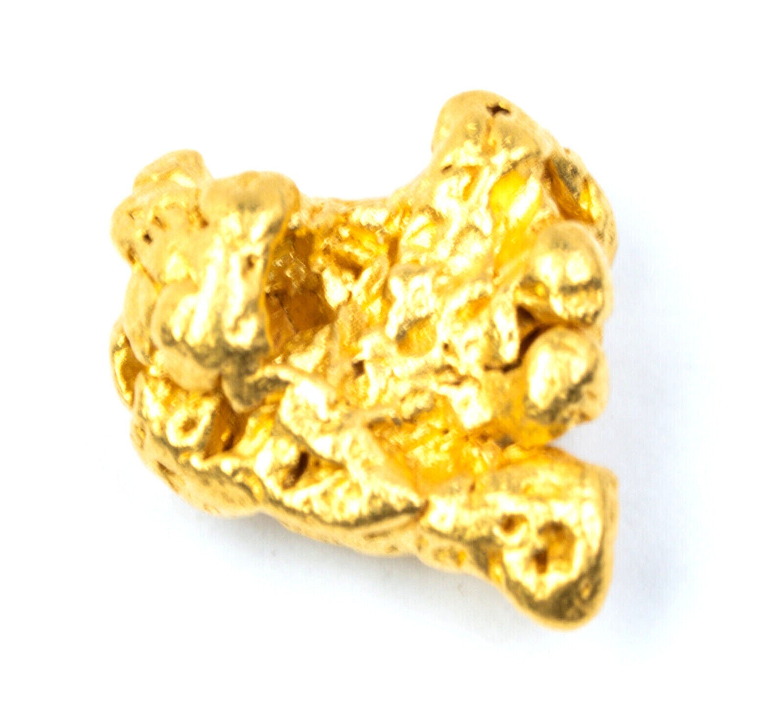 1.319 GRAMS AUSTRALIAN NATURAL PURE GOLD NUGGET GENUINE 94-98% PURE (#AU100)