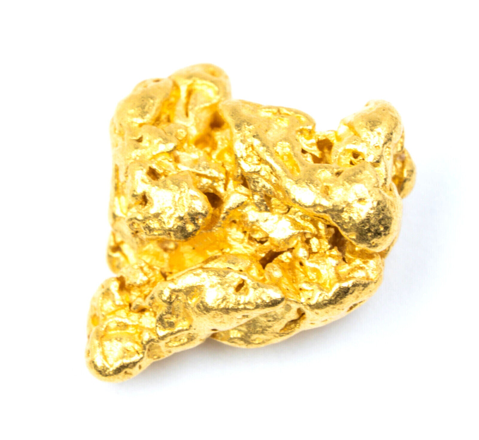 1.319 GRAMS AUSTRALIAN NATURAL PURE GOLD NUGGET GENUINE 94-98% PURE (#AU100)
