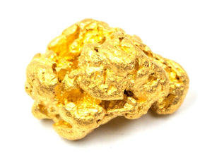 1.397 GRAMS AUSTRALIAN NATURAL PURE GOLD NUGGET GENUINE 94-98% PURE (#AU54)