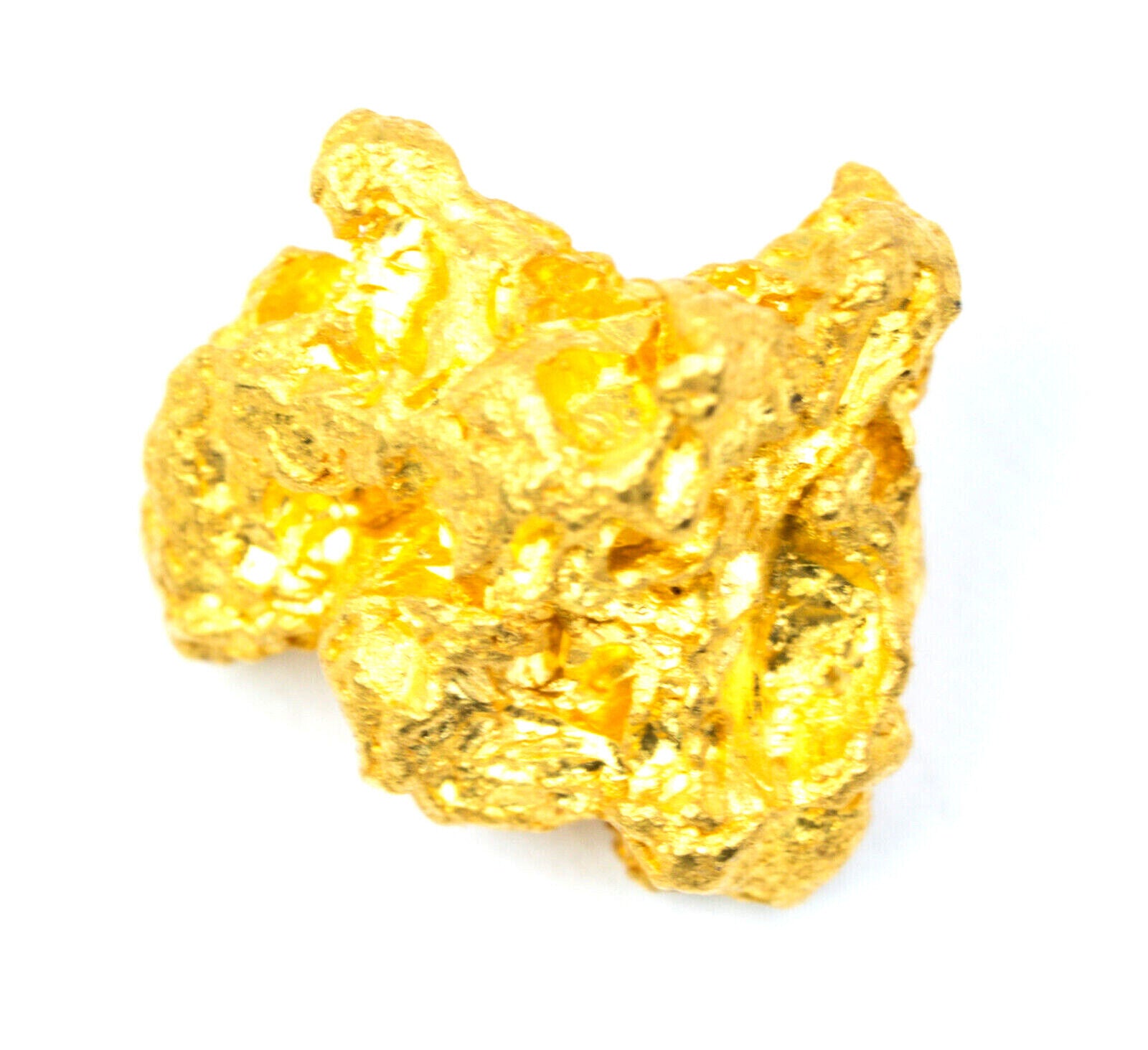 1.755 GRAMS AUSTRALIAN NATURAL PURE GOLD NUGGET GENUINE 94-98% PURE (#AU96)