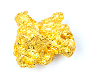 1.755 GRAMS AUSTRALIAN NATURAL PURE GOLD NUGGET GENUINE 94-98% PURE (#AU96)
