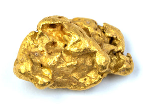 1.942 GRAMS AUSTRALIAN NATURAL PURE GOLD NUGGET GENUINE 94-98% PURE (#AU74)