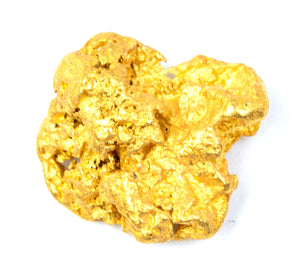 1.974 GRAMS AUSTRALIAN NATURAL PURE GOLD NUGGET GENUINE 94-98% PURE (#AU88)