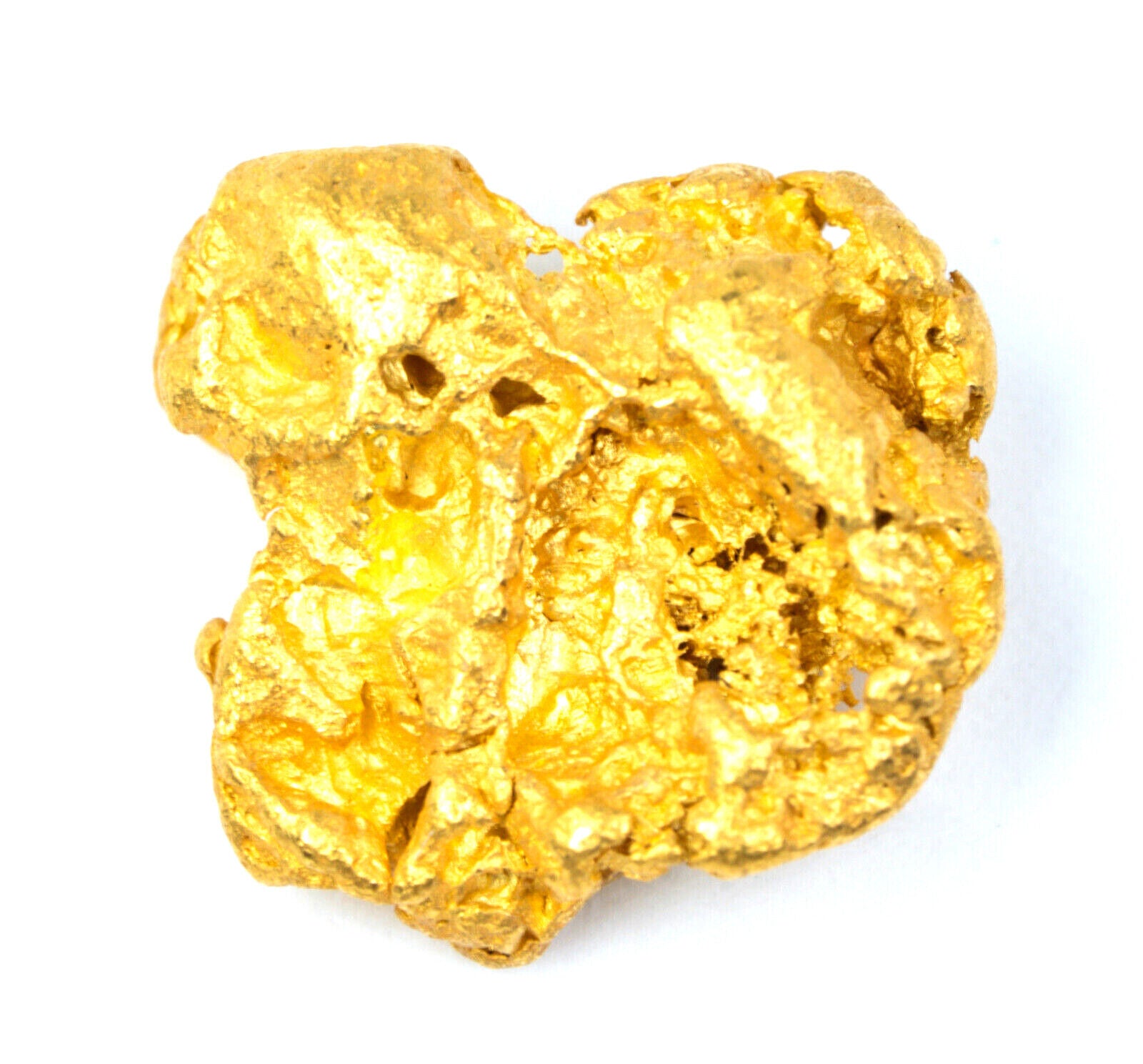 1.974 GRAMS AUSTRALIAN NATURAL PURE GOLD NUGGET GENUINE 94-98% PURE (#AU88)