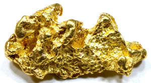 2.392 GRAMS AUSTRALIAN NATURAL PURE GOLD NUGGET GENUINE 94-98% PURE (#AU602) - Liquidbullion