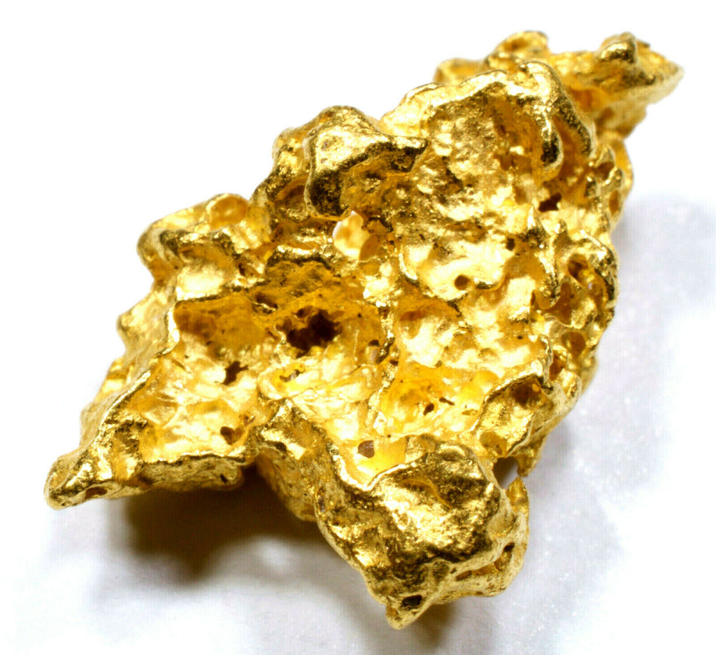 2.711 GRAMS AUSTRALIAN NATURAL PURE GOLD NUGGET GENUINE 94-98% PURE (#AU603) - Liquidbullion