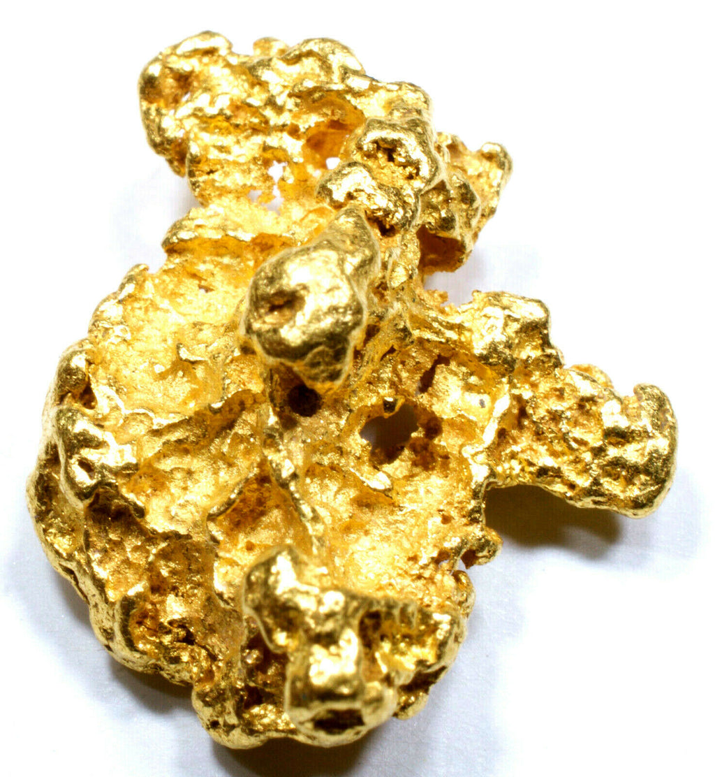 3.213 GRAMS AUSTRALIAN NATURAL PURE GOLD NUGGET GENUINE 94-98% PURE (#AU600) - Liquidbullion