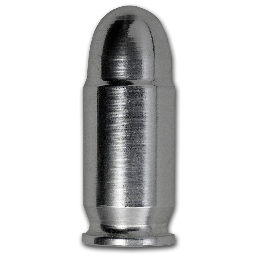 Silver Bullet - 1/2 Troy Oz .999 Fine Silver (9mm Hollow Point)