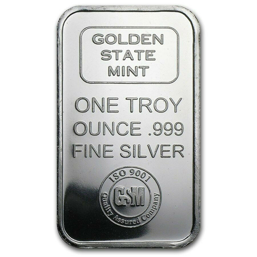 1 TROY OZ .999 SILVER GOLDEN STATE MINT ISO BAR BU + 50 PIECE ALASKAN PURE GOLD NUGGETS - Liquidbullion