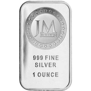 1 TROY OZ .999 SILVER JM BULLION BAR BU + 10 PIECE ALASKAN PURE GOLD NUGGETS - Liquidbullion