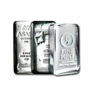 1 KILO .999 FINE SILVER BAR SECONDARY MARKET - Liquidbullion