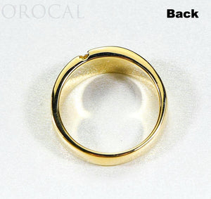 Gold Quartz Ladies Ring "Orocal" RL731D10NQ Genuine Hand Crafted Jewelry - 14K Gold Casting