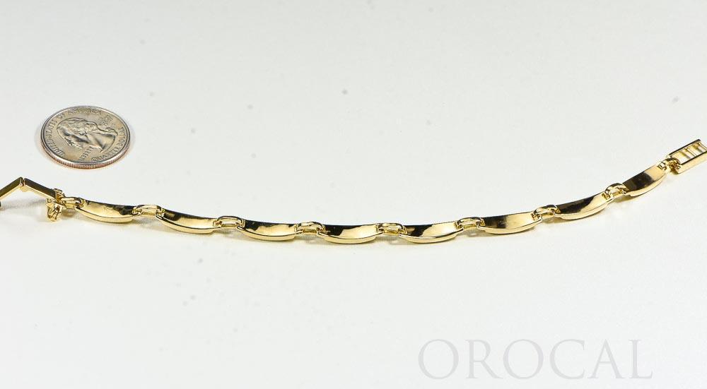 Gold Nugget Bracelet "Orocal" BBSB1123N Genuine Hand Crafted Jewelry - 14K Gold Casting - Liquidbullion