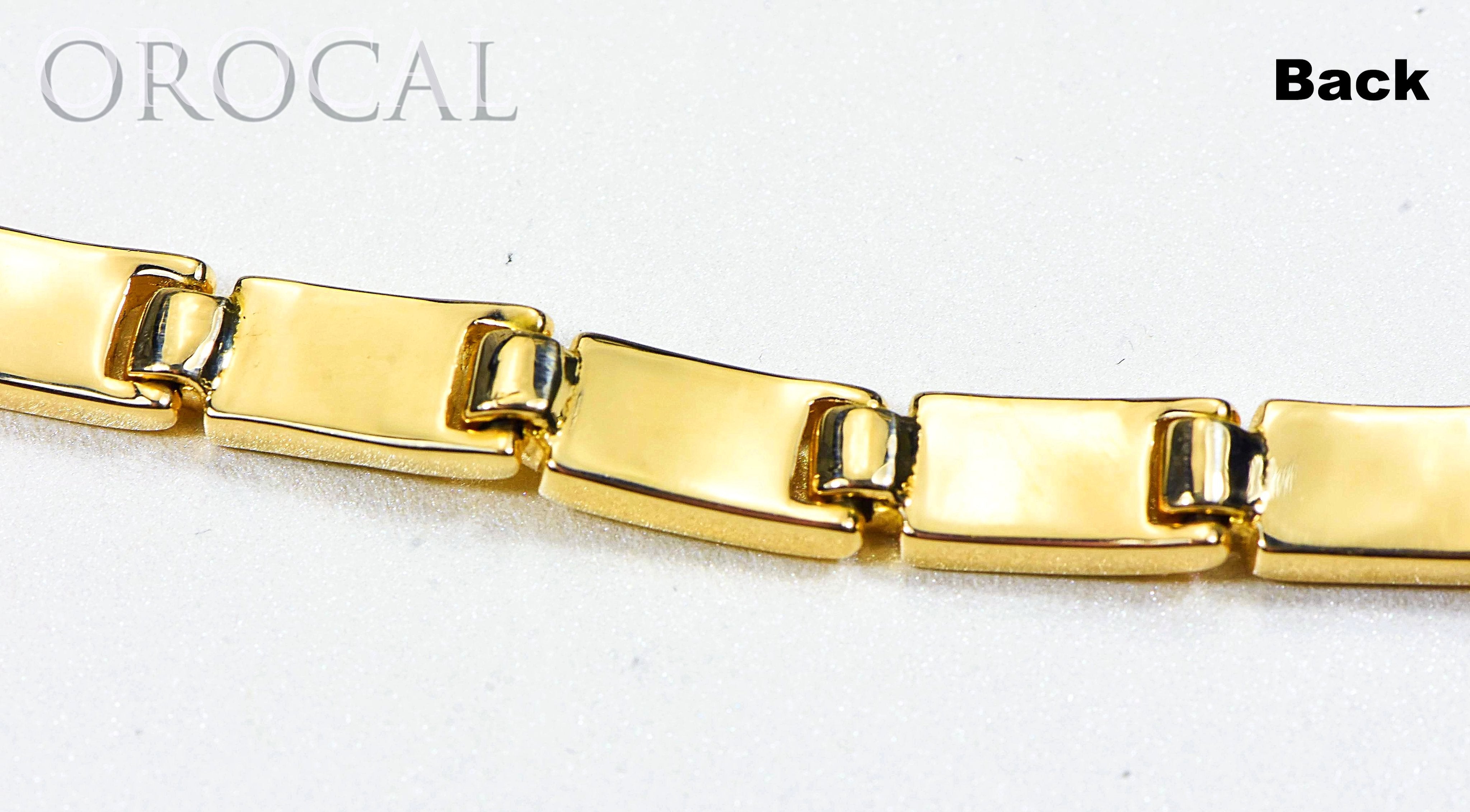 Gold Nugget Bracelet "Orocal" B6MM14L Genuine Hand Crafted Jewelry - 14K Gold Casting