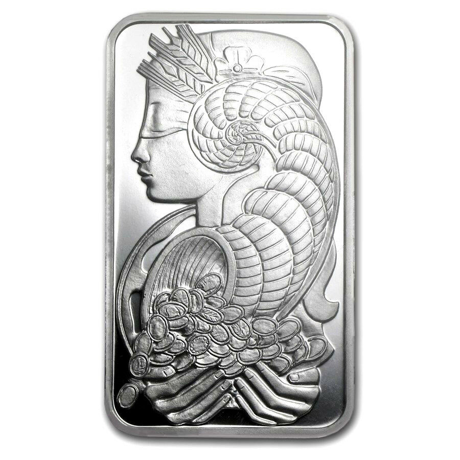 1 TROY OZ .999 SILVER PAMP SUISSE LADY FORTUNA BAR BU – LIQUID BULLION