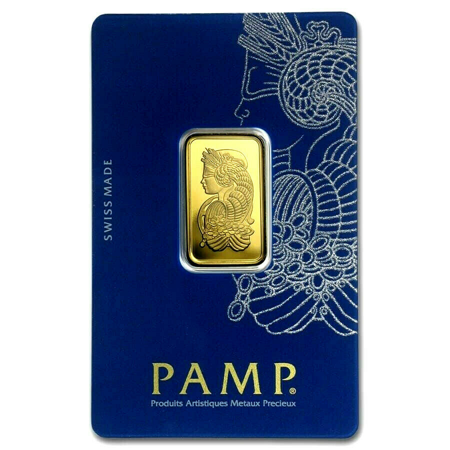 10 GRAM PAMP SUISSE .9999 LADY FORTUNA VERISCAN GOLD BAR - Liquidbullion