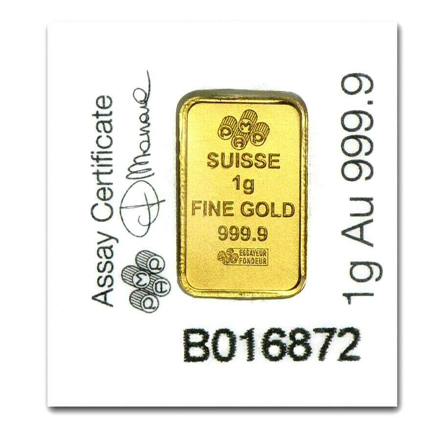 1 GRAM PAMP SUISSE .9999 MULTIGRAM ASSAY GOLD BAR + 10 PIECE ALASKAN PURE GOLD NUGGETS - Liquidbullion