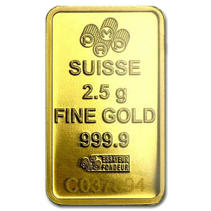 2.5 GRAM PAMP SUISSE .9999 LADY FORTUNA VERISCAN GOLD BAR + 10 PIECE ALASKAN PURE GOLD NUGGETS - Liquidbullion