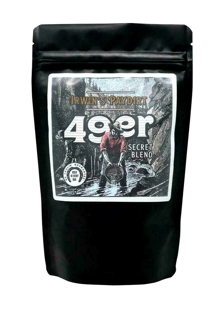 1 LB OF GOLD PAYDIRT 49ER SECRET BLEND "NORTH AMERICAN ANCIENT RIVERBED DIRT" 1 GRAM - ADVANCED