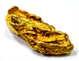 2.015 GRAMS AUSTRALIAN NATURAL PURE GOLD NUGGET GENUINE 94-98% PURE (#AU804)