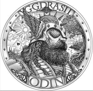 1 TROY OZ .999 FINE SILVER AZGARD MYTHICAL CITIES SERIES 2 ROUND BU