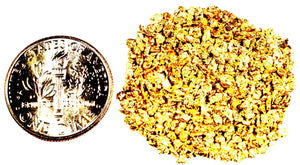 2.000 GRAMS ALASKAN YUKON BC NATURAL PURE GOLD NUGGETS #18 MESH - Liquidbullion