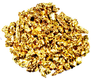 10.000 GRAMS ALASKAN YUKON BC NATURAL PURE GOLD NUGGETS #14 MESH - Liquidbullion