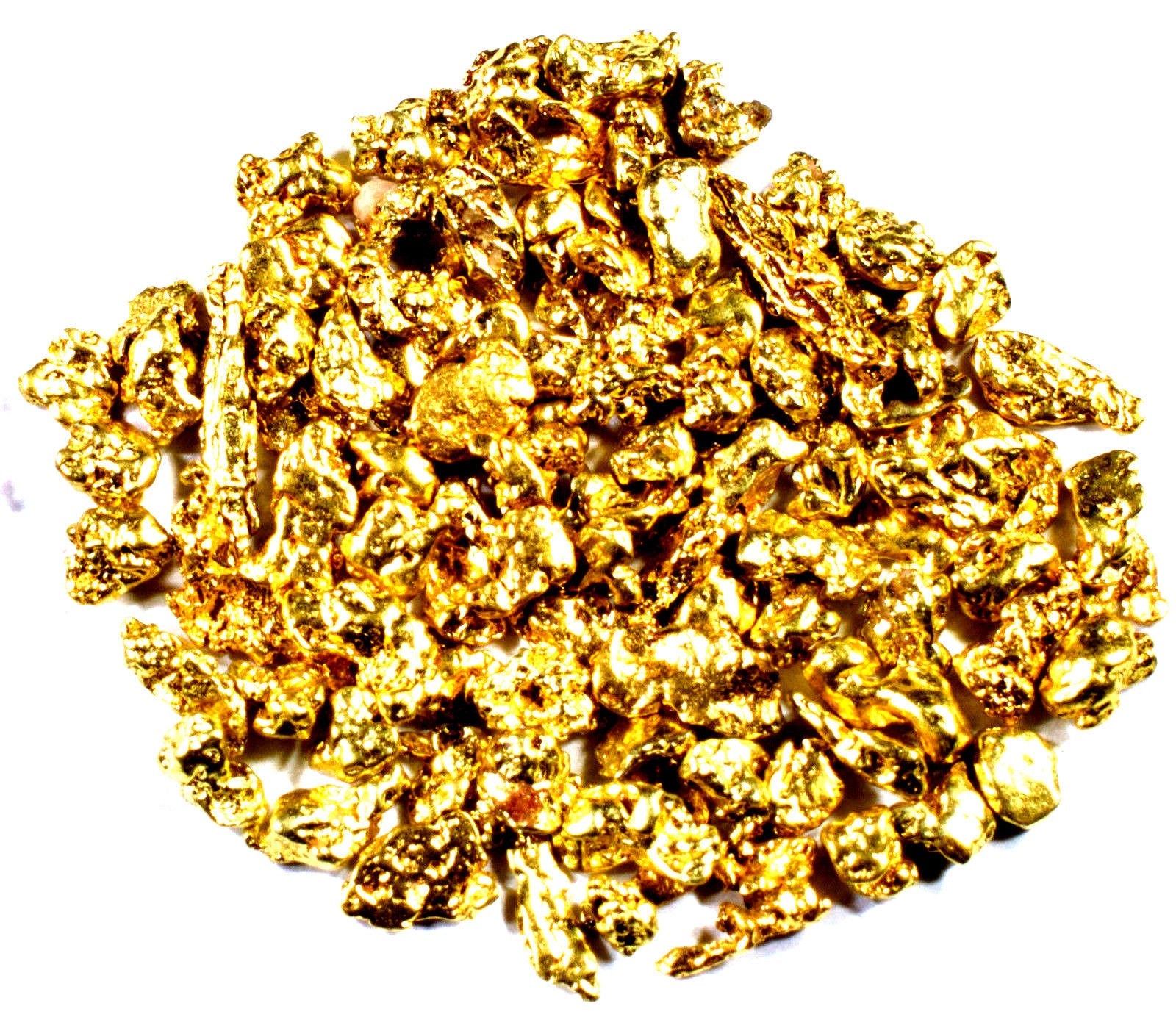 3.000 GRAMS ALASKAN YUKON BC NATURAL PURE GOLD NUGGETS #14 MESH - Liquidbullion