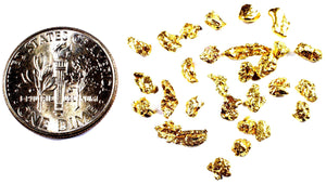 2 .060+ GRAMS ALASKAN YUKON BC NATURAL PURE GOLD NUGGET HAND PICKED .120+ GRAMS - Liquidbullion