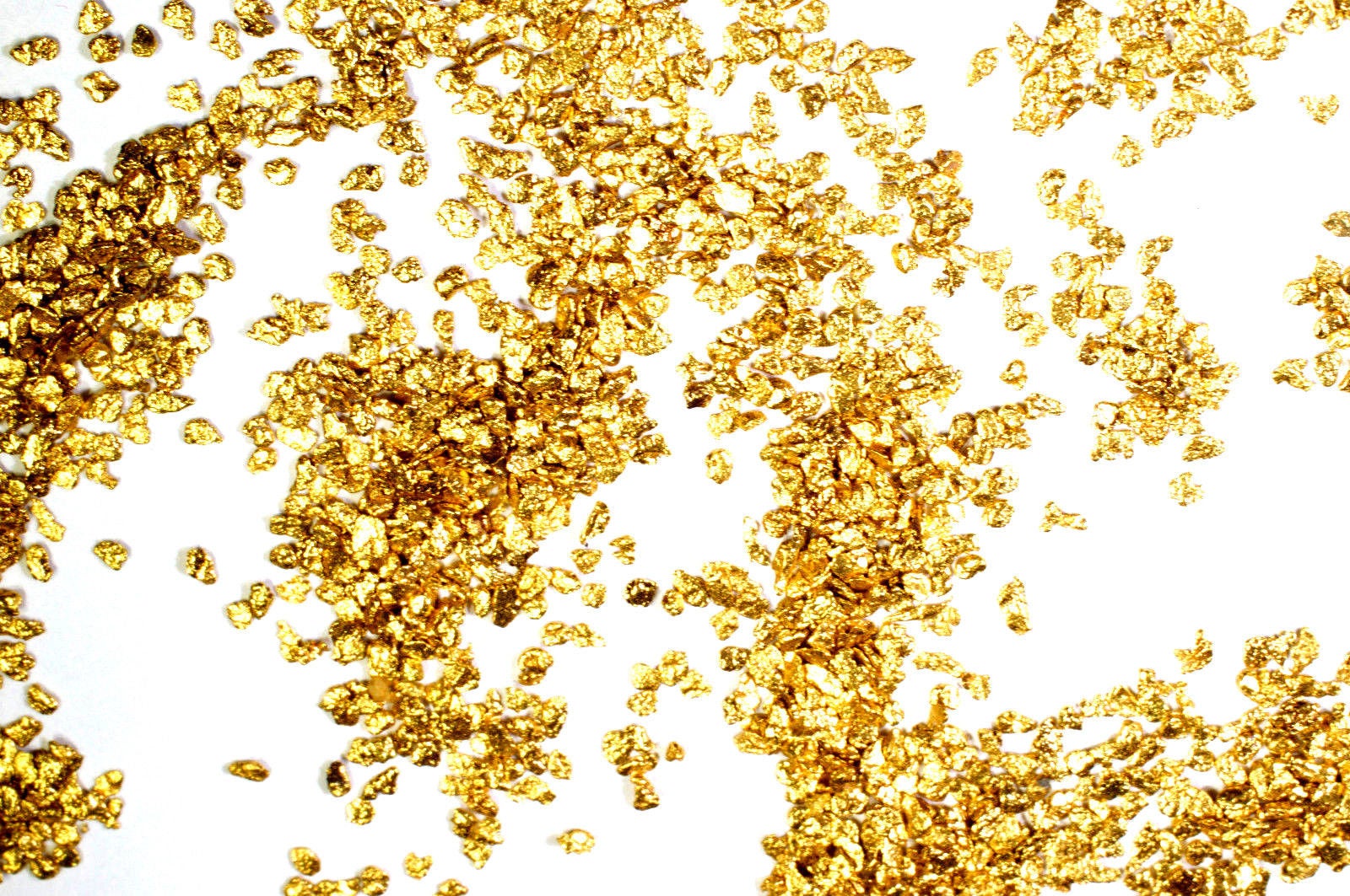 0.125 GRAMS ALASKAN YUKON BC NATURAL PURE GOLD NUGGETS #20 MESH - Liquidbullion