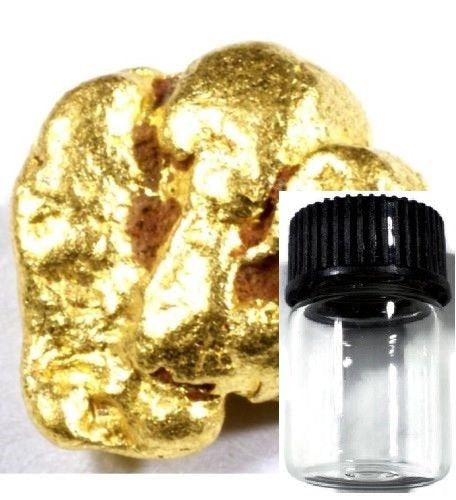 2 .060+ GRAMS ALASKAN YUKON BC NATURAL PURE GOLD NUGGET HAND PICKED .120+ GRAMS - Liquidbullion